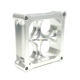 1st-racing Us1031-2sl09 2 Inch Silver Aluminum Anodized Super Sucker Carb Spacer For 4500 Series Carburetor