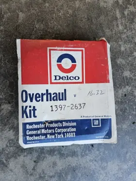 1397-2637 Ac Delco Overhaul Kit Rochester Carburetor Rebuild
