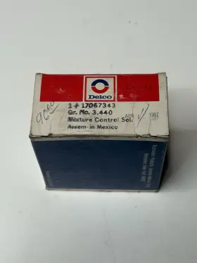17067343 Ac Delco Nos Mixture Solenoid Rochester Quadrajet 81-87 Gm 305 350 17067343 Ac Delco Nos Mixture Solenoid Rochester Quadrajet 81-87 Gm 305 350