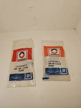 Acdelco 17053072 Lot Of 2 Nos Oem Delco Gm Carburetor Accelerator Pump