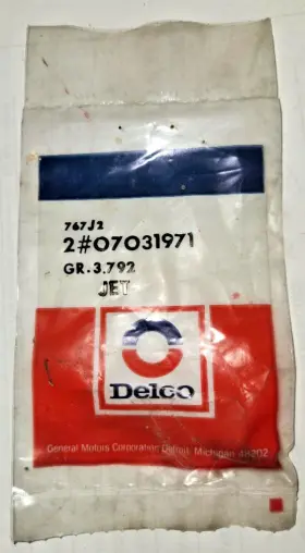 7031971 Acdelco Nos Buick Oldsmobile Chevrolet 66-68 Quadrajet Carburetor Main Jet Delco