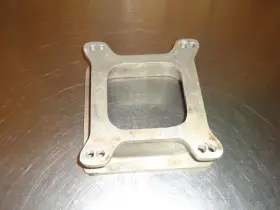 Adapter Adp71625 4-barrel Carburetor Aluminum 2 Inch Spacer Holley 4150 To Dominator Carb