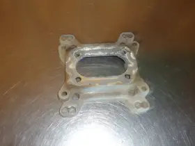 Adapter Adp82025 2-barrel To 4-barrel Carburetor Aluminum Spacer Holley Rochester Carb