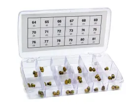 Advanced Engine Design 817744002012 6000 Holley Jet Assortment 64 81