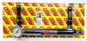 Aed 6256bku Adjustable Billet Fuel Log With Gauge Holley Ultra Carbs Black