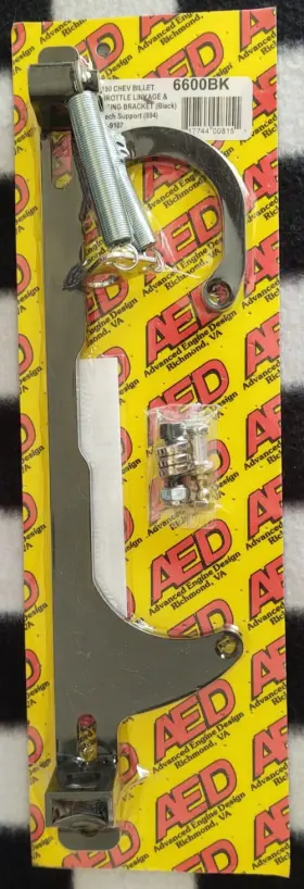 Aed 6600bk Edelbrock And Holley 4150 Chevy Throttle Cable Bracket Return Springs