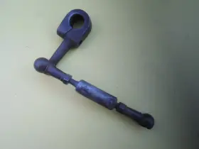 Alfa Romeo 106.01.04.014.00 2600 Carburetor Linkage Lever Front And Rod