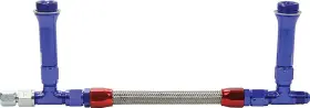 Allstar Performance 26154 Fuel Line Kit 9-5/16in Std Holley -6an Blue