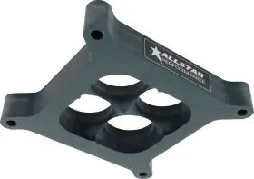Allstar Performance All25986 Carburetor Spacer - Drag Hi-flow 1 In Thick 4 Hole