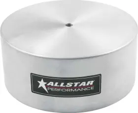 Allstar Performance All26044 Carb Dust Cover Alum Fits Holley Thermoquad Quadrajet With 5 1/8 Inch Dia Neck