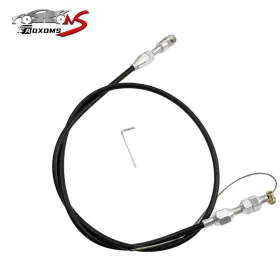 Aoxoms 251108-2 36inch Adjustable Car Modified Throttle Cable Braided Accelerator Durable