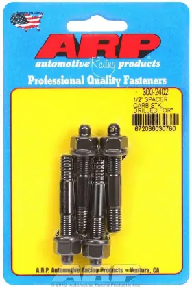 Arp 300-2402 Carb Stud Kit - Drilled For 1/2in Spacer