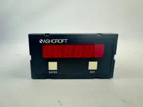 Ashcroft 2269a Universal Digital Process 6 Digit Meter Panel Mt 115 Or 230 Vac