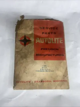 B7az-9502-g Autolite Auto Lite Carburetor Gasket Set Kit 51 Pieces