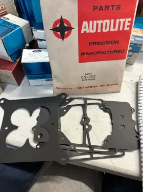 Cg-152 Autolite Ct-191 Carburetor Tune Up Kit Partial 4v Ford