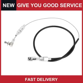 Automall Tech 766549930443 Universal 24 Inch Car Throttle Cable Rubber Housing Rod 115cm Length Pack Of 1