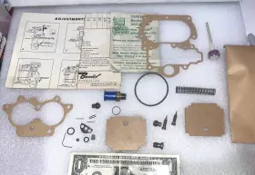 Bendix 381691-v Stromberg Carburetor Kit 1956-1961 Chrysler Desoto Dodge Plymouth Rr-222 Nos