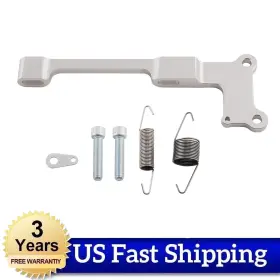 Bfo E1vqhg Aftermarket Billet Aluminum Throttle Cable Bracket For Carburetors Kickdown Kits