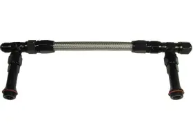 Big End Performance 14114 8 Holley Dominator 4500 Black Finish With Stainless Steel Hose