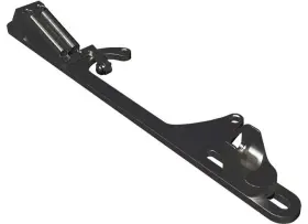 Big End Performance 16021 For Holley 4150/4160 Carburetor Lokar Throttle Cable Bracket Blk
