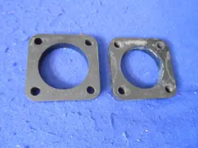 Bmc 12b811 Original Pair Bakelite Carburetor Block Spacers 2 Inch Healey 3000 Bj8