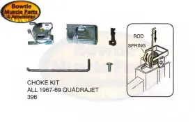 Bmp Bmpcs43b 67 68 69 Camaro Chevelle Corvette Nova Impala 396 427 Q-jet Quadrajet Choke Kit