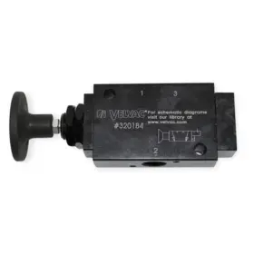 Brand Crimp Supply 27a15416 Velvac - 320184-3 Way Valve Push/pull Air Pil.reset
