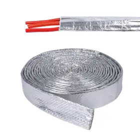 Buyuneed 768633113879 Car Aluminized Sleeving Heat Sheathing Roll - Radiant And