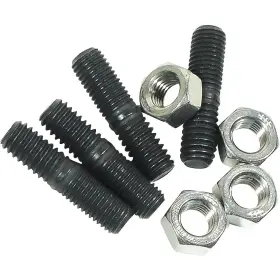 Ca K1250-bblp 1956-67 Chevrolet Corvette Carburetor To Intake Mount Stud And Nut Kit