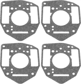 Caalii 692077 4pcs Carburetor Body Gasket Lawn Mower Bowl Gray