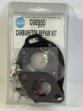 Calco C60955 Carburetor Repair Kit For Ford Tractors 1953-54 Naa 600 And 700 55-57