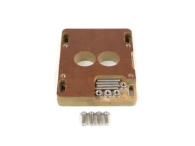 Canton Racing Products 85-060 Phenolic Carburetor Adapter For Holley 2bbl And 4bbl 1 Inch