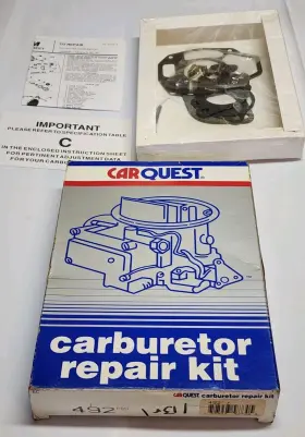 Carquest 492s Carb Kit Nos. Rochester 1 Barrel Models B Bc Bv New-open Box