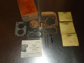 Carter 1086a New Nos Carburetor Repair Parts Kit 2-barrel Wd0 Wdo 469s 540s Carb