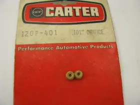 Carter 120p-401 Carburetor Metering Main Jets - 0.101 Inch Size For 4-bbl Afb