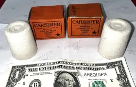 Carter 134-1715 2- F-30-60 Ceramic Fuel Filter Element New Nos Buick 1942-50 Carburetor