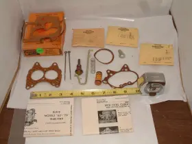 1338186 Carter 1392a Nos Repair Parts Package Kit For Wcd Carburetor 1948-49 Buicks