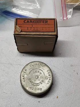 170g16s Carter 1937-49 Oldsmobile 8 Cyl Nos Carburetor Choke Coil Thermostat And Housing