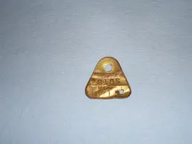 Carter 2310s Bbd 2-barrel Carburetor Carb Id Tag Mopar 1956 Desoto