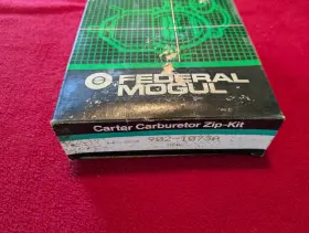 902-1073a Carter Nos 1978 Caprice 350 1975 - 77 Cadillac 425 500 Quadrajet Carb Zip Kit