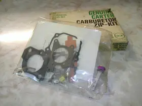 Carter 902-267 Nos Carburetor Zip Kit 1969 Dart And Valiant 6 Cyl. 170 Dodge Truck With 225