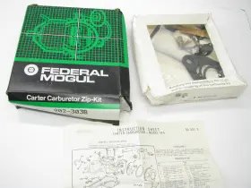 Carter 902-303b 1975-1980 Ford 200 250 300 I6 Yfa 1-bbl Carburetor Rebuild Kit
