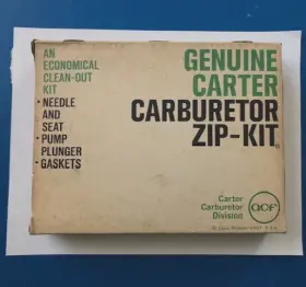 Carter 902-916 Vintage Repair Kit 1970 With Volkswagon Solex 1bbl 30pict-3 Carb