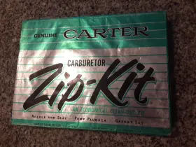 Carter 923805 Nos Carburetor Zip Kit