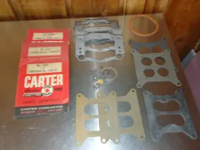 Car6126 Carter New Nos Afb 4-barrel Carburetor Gasket Kit Lot Ford Mopar Dodge Chrysler Car6126 Carter New Nos Afb 4-barrel Carburetor Gasket Kit Lot Ford Mopar Dodge Chrysler