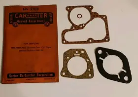 788sa Carter Carburetor Corporation 210b Nos 1950 1952 Chevy Truck Rebuild Kit # 788s 966s