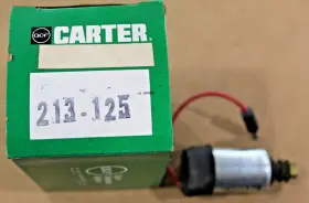 Carter Fuel Systems 213-125 Idle Stop Solenoid For Select 1970-1972 Ford And Mercury Cars Trucks