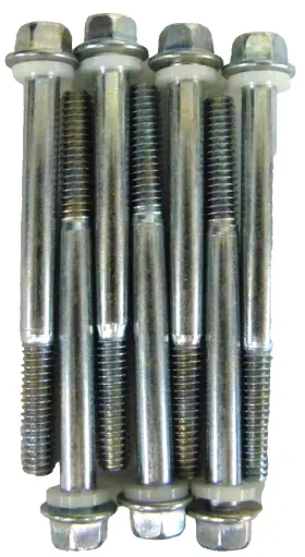 26-6ss Ccs Performance Carburetors Holley Qft Aed Stainless Steel Fuel Bowl Screws Hex Head 12-24 X 2 1/2 Long
