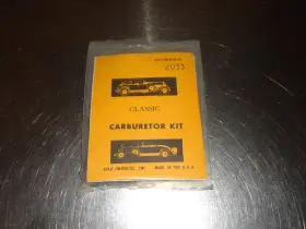 Classic 2033 New Carburetor Rebuild Kit Carter Bbd 2-barrel Carb Mopar