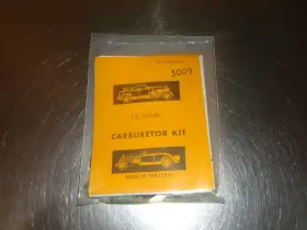 Classic 3009 New Carburetor Rebuild Kit Carter Rbs 1-barrel Carb
